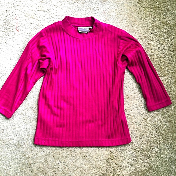 Monkey Wear magenta sweater size 7 - Picture 3 of 4